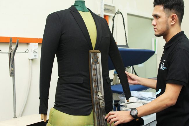 dry cleaning service